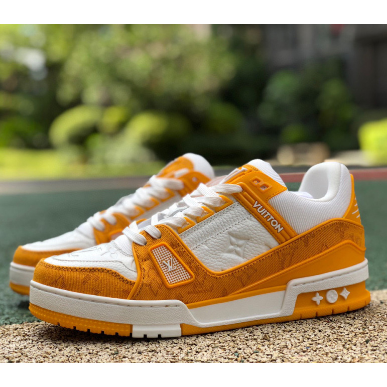 Louis Vuitton LV Trainer Sneaker (upon uk size)       - FashionPlug