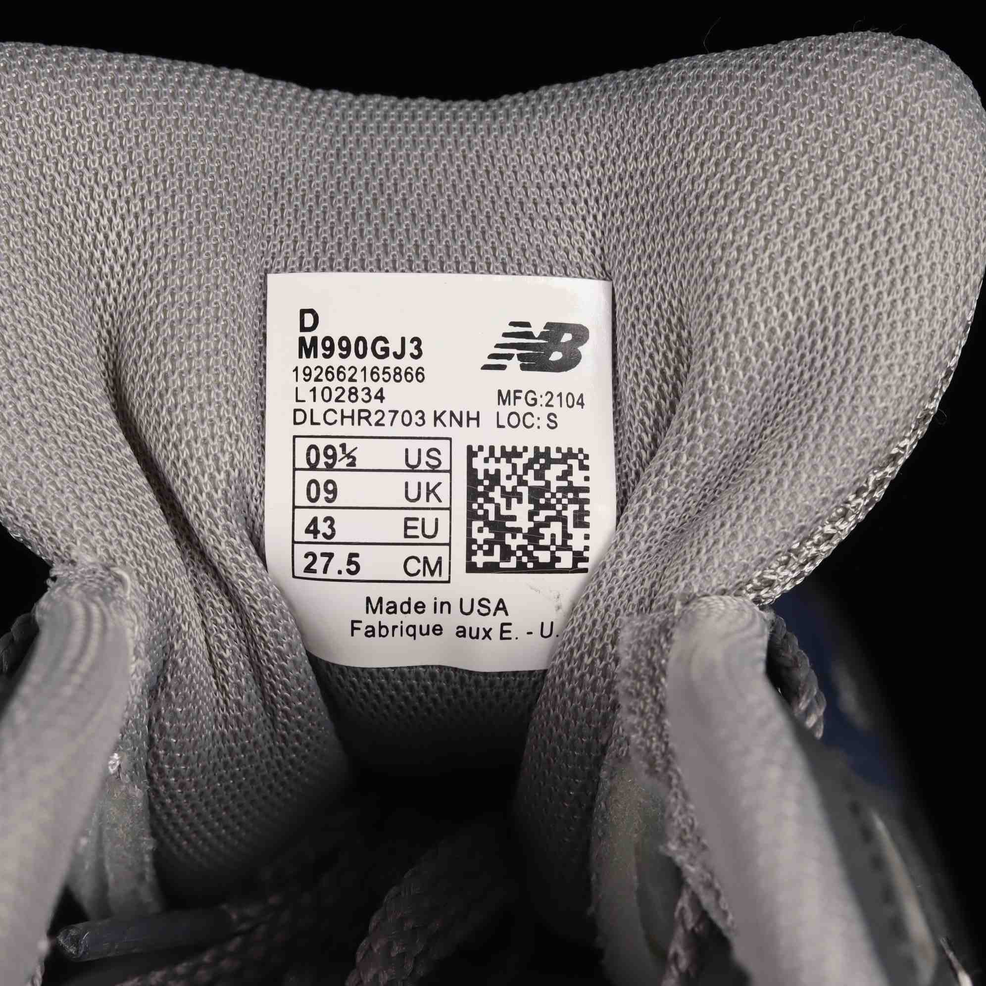 New Balance NB990 Sneakers           M990GJ3 - FashionPlug