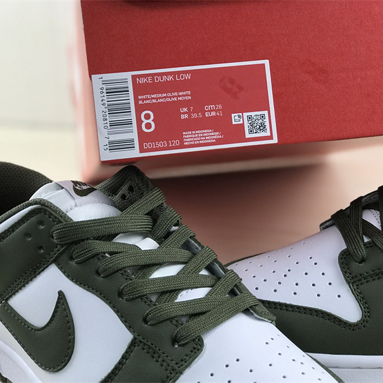 Nike Dunk Low “Medium Olive”Sneakers  DD1503-120  - FashionPlug