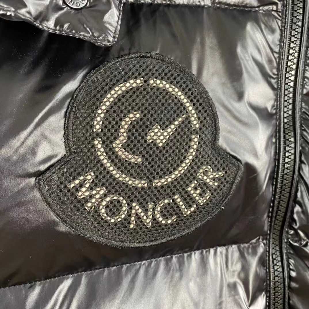 Moncler Black Down Jacket - FashionPlug