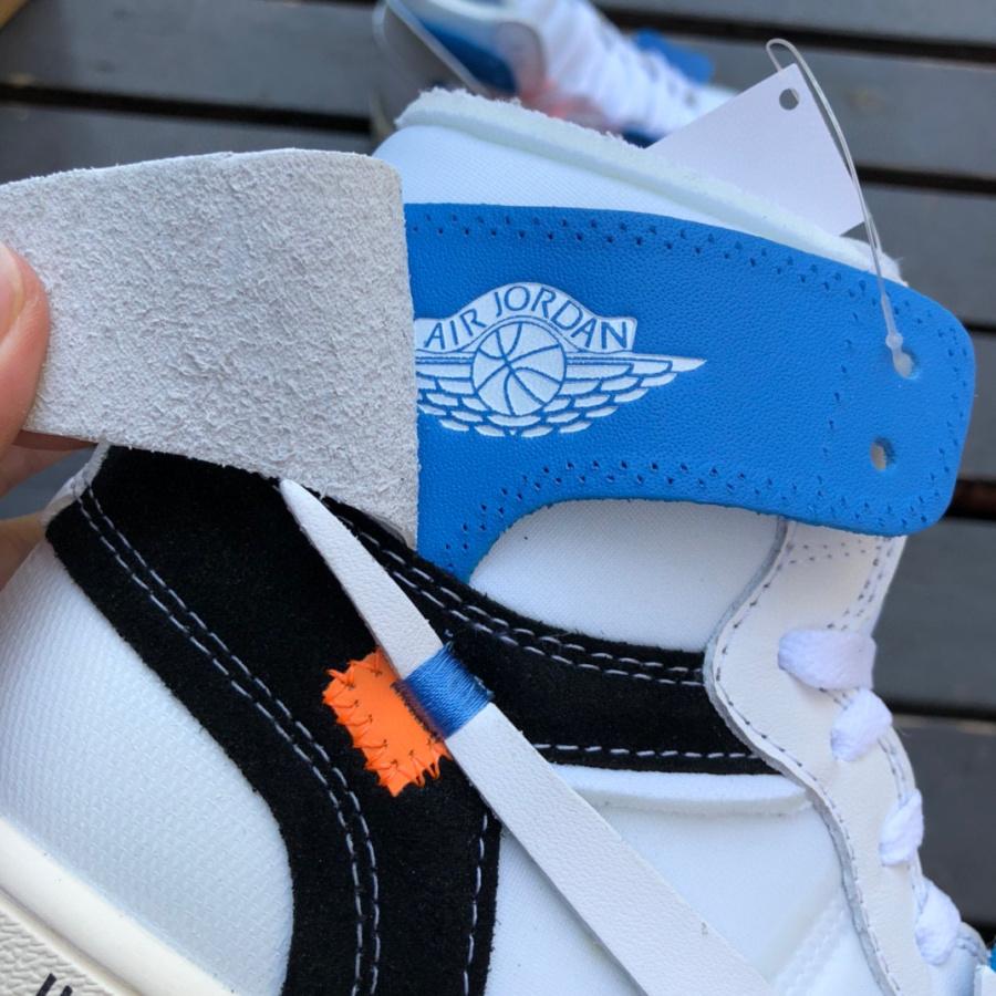 Off-White x Air Jordan 1 OW High Sneaker   50818-168 - FashionPlug