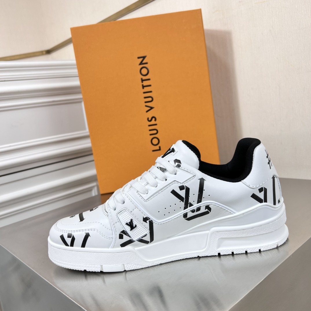 Louis Vuitton LV Trainer Sneaker    (Upon uk size)   1AAGXZ - FashionPlug
