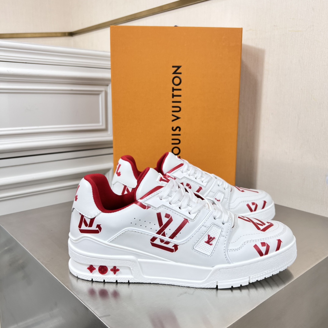 Louis Vuitton LV Trainer Sneaker       1AAGYJ - FashionPlug