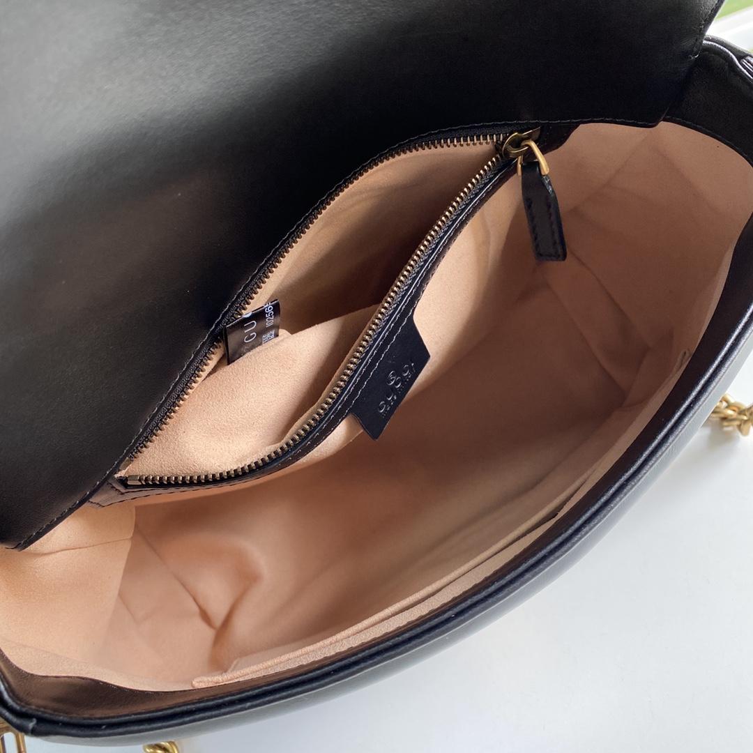 Gucci GG Marmont Small Top Handle Bag(27-19-10.5cm) - FashionPlug