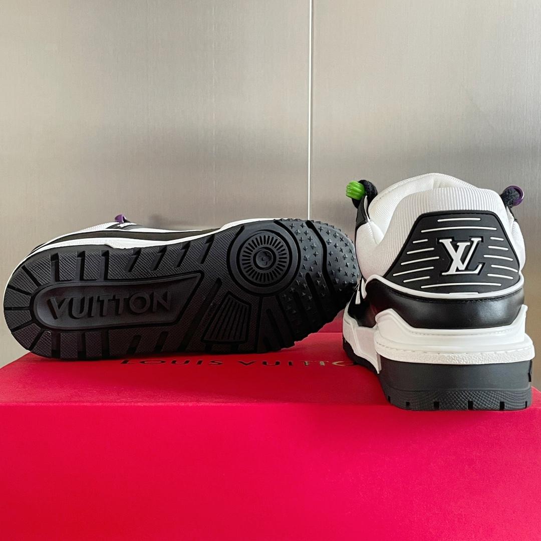 Louis Vuitton LV Trainer Sneaker     - FashionPlug