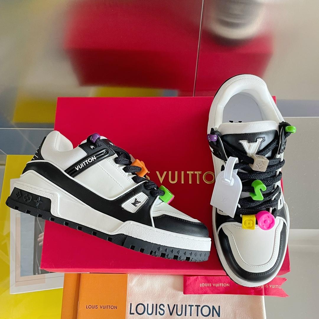 Louis Vuitton LV Trainer Sneaker     - FashionPlug