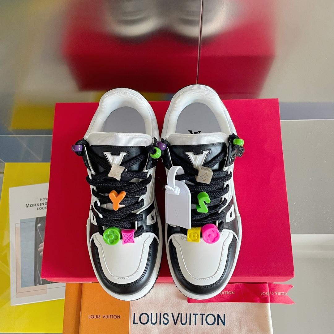 Louis Vuitton LV Trainer Sneaker     - FashionPlug