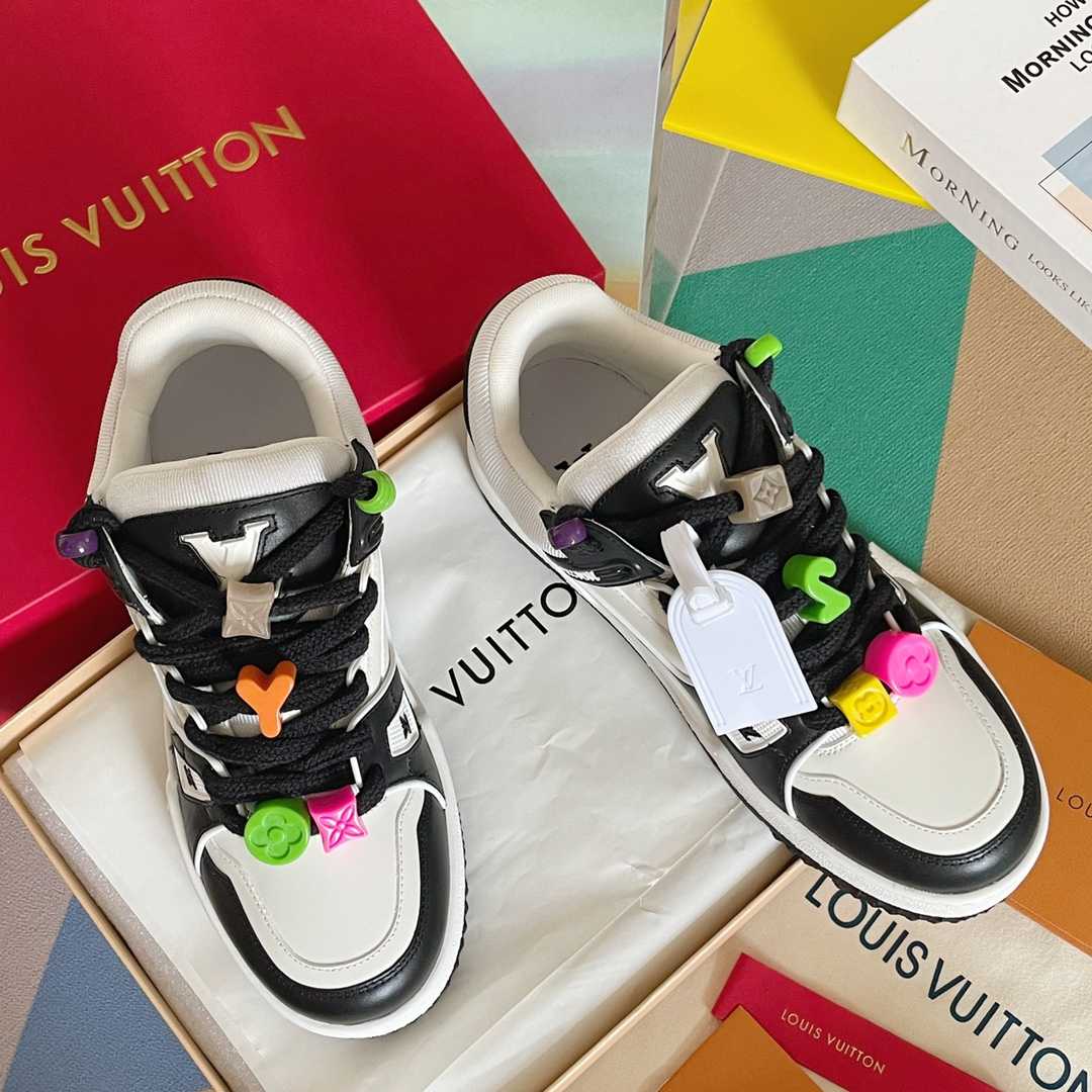 Louis Vuitton LV Trainer Sneaker     - FashionPlug