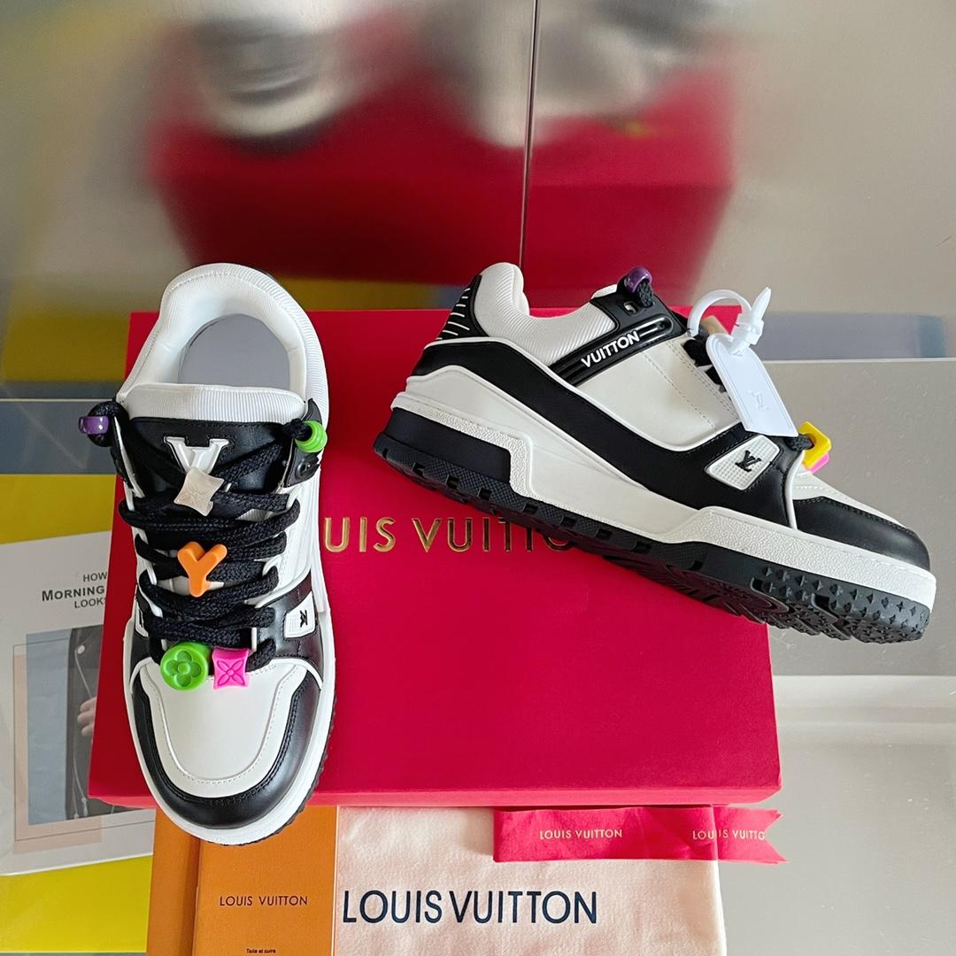 Louis Vuitton LV Trainer Sneaker     - FashionPlug