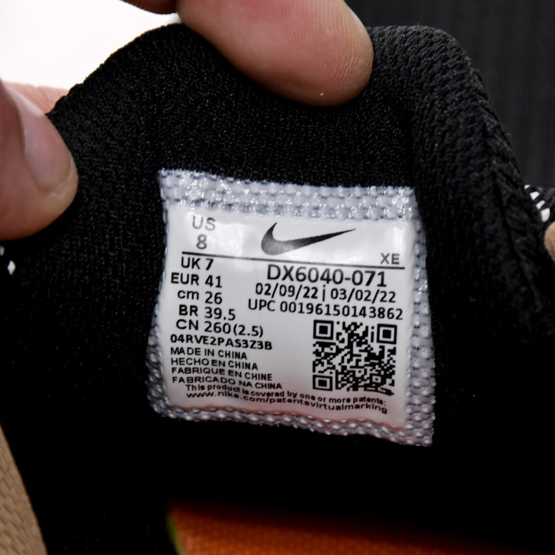 Nike Air Winflo 9 Black Coconut Milk Sneaker     DX6040-071 - FashionPlug