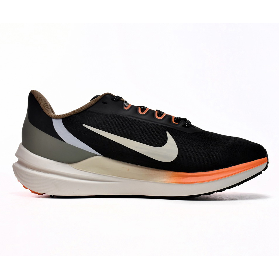 Nike Air Winflo 9 Black Coconut Milk Sneaker     DX6040-071 - FashionPlug