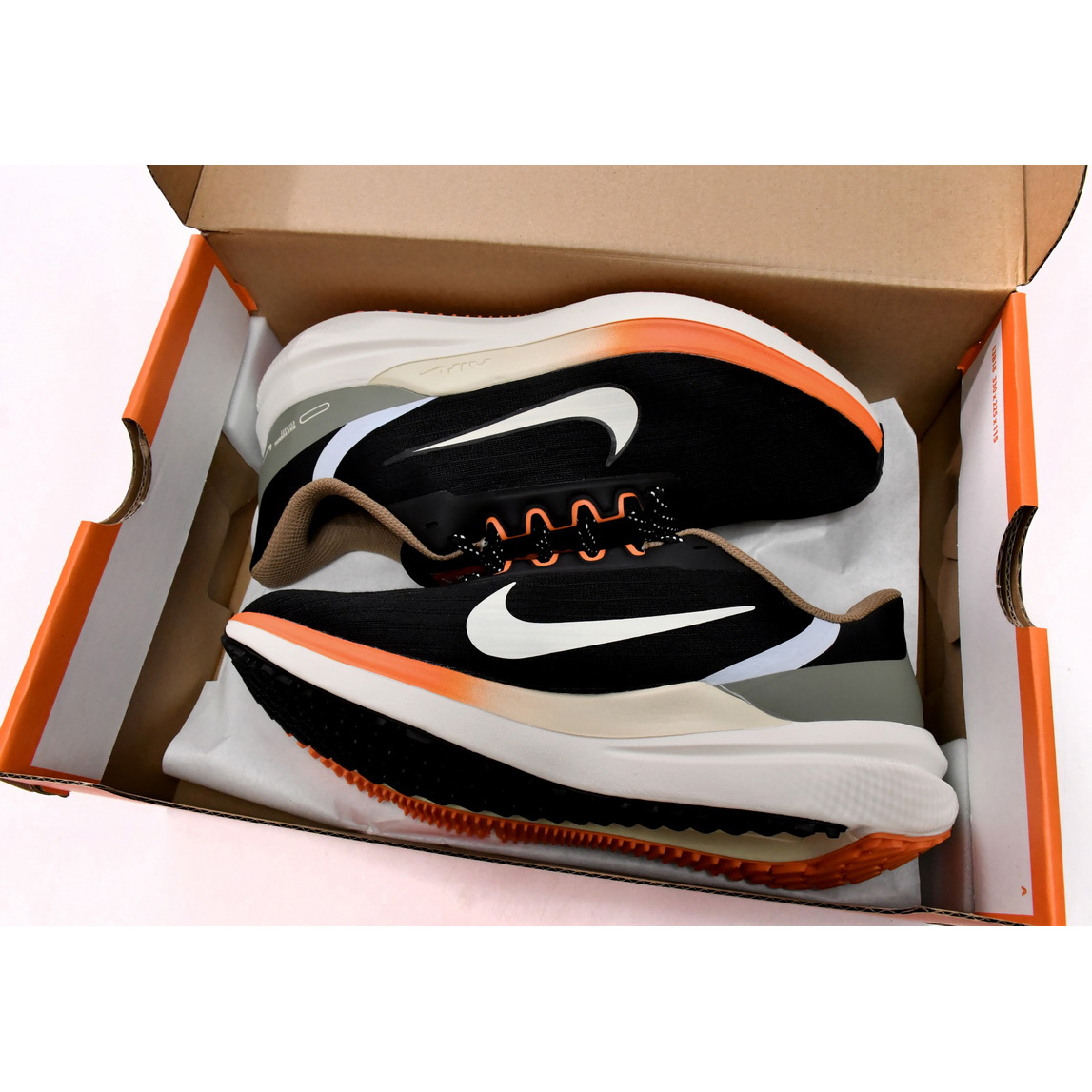 Nike Air Winflo 9 Black Coconut Milk Sneaker     DX6040-071 - FashionPlug