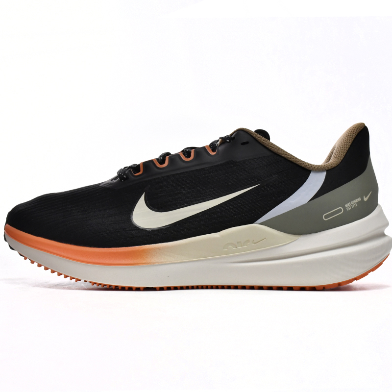 Nike Air Winflo 9 Black Coconut Milk Sneaker     DX6040-071 - FashionPlug