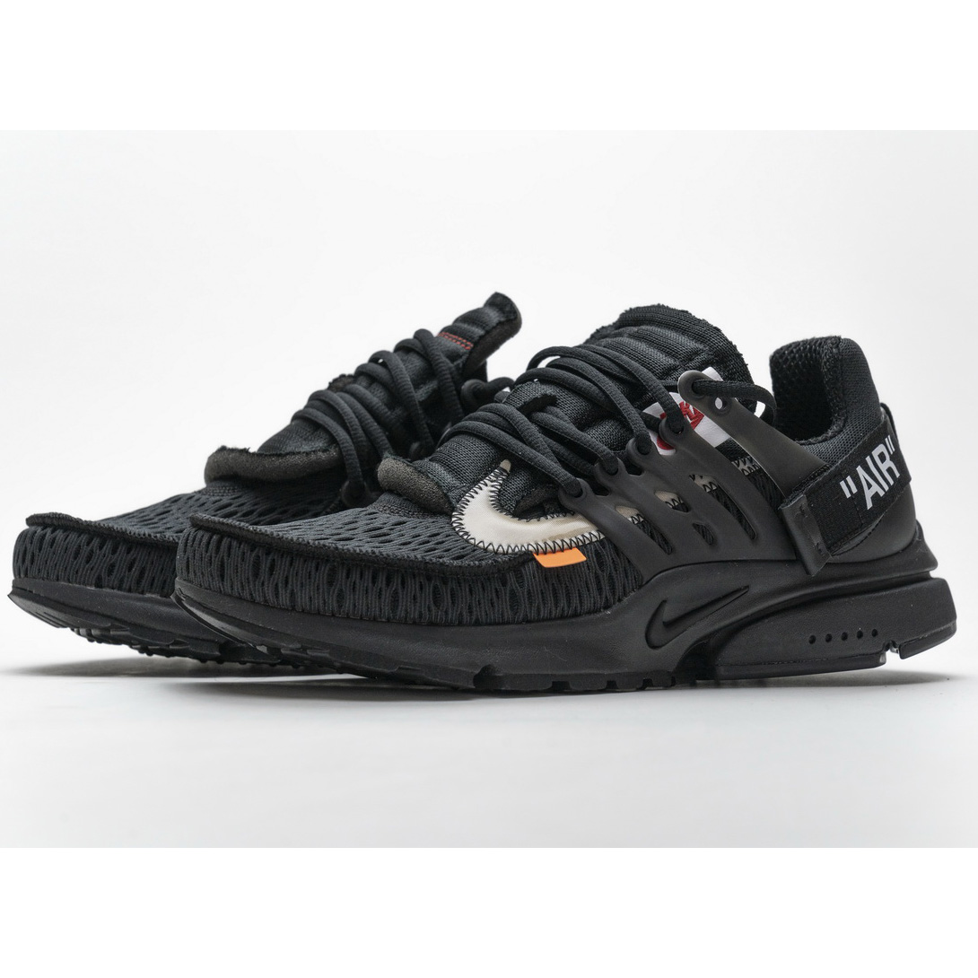 Off-White x Nike Air Presto Black Sneaker      AA3830-002  - FashionPlug