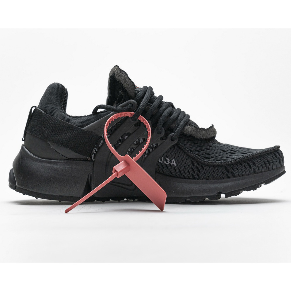 Off-White x Nike Air Presto Black Sneaker      AA3830-002  - FashionPlug