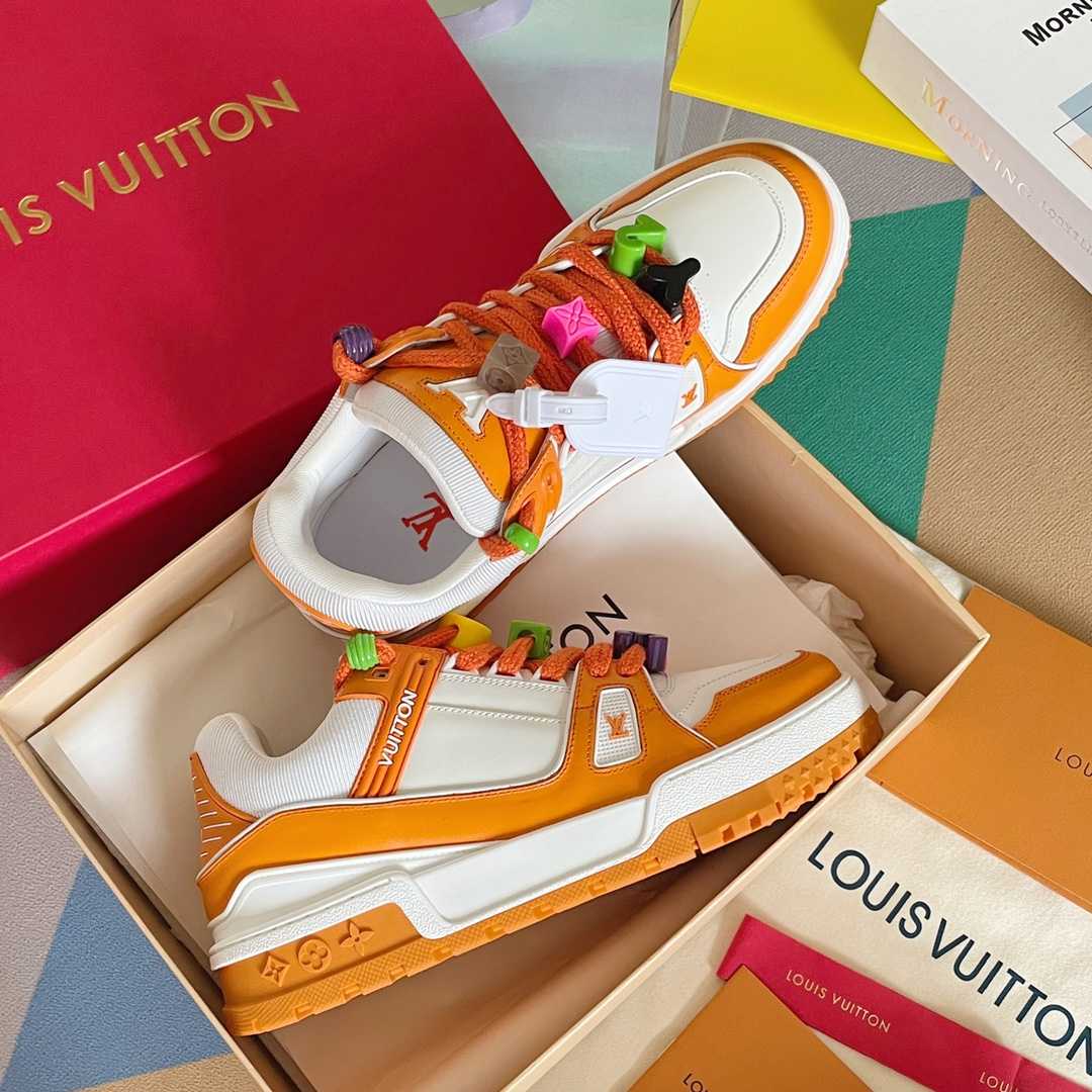 Louis Vuitton LV Trainer Sneaker     - FashionPlug