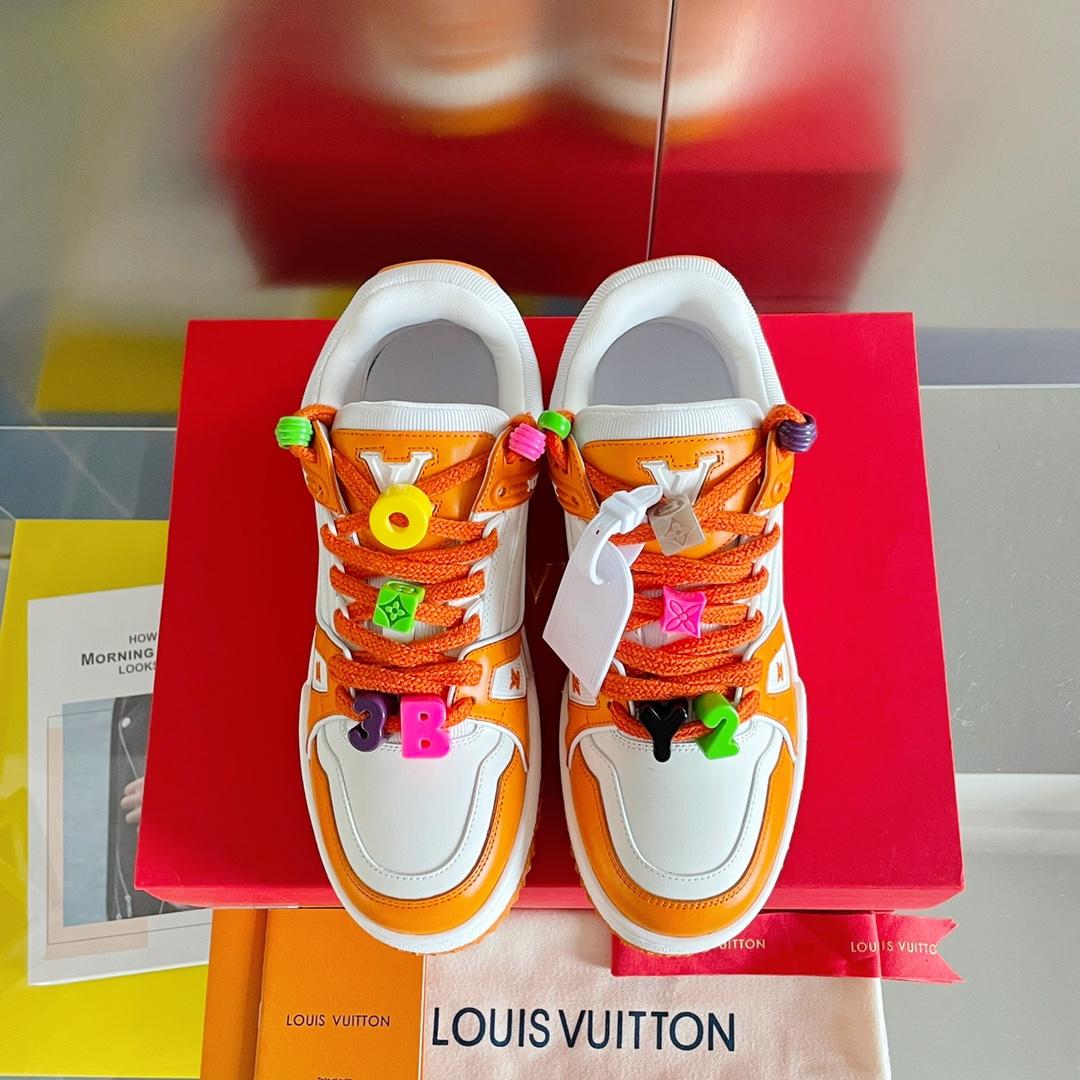 Louis Vuitton LV Trainer Sneaker     - FashionPlug