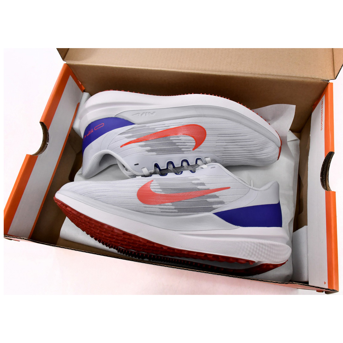 Nike Air Winflo 9 Grey Concord Sneaker      DD6203-006  - FashionPlug