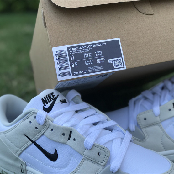 Nike Dunk Low Disrupt 2 “Pale Ivory” Sneaker      DH4402-101 - FashionPlug