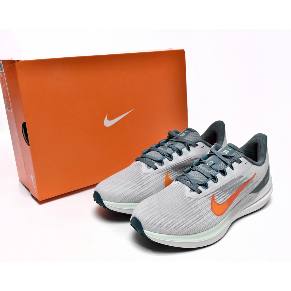 Nike Air Winflo 9 Pure Platinum Mineral Sneaker     DD6203-005 - FashionPlug