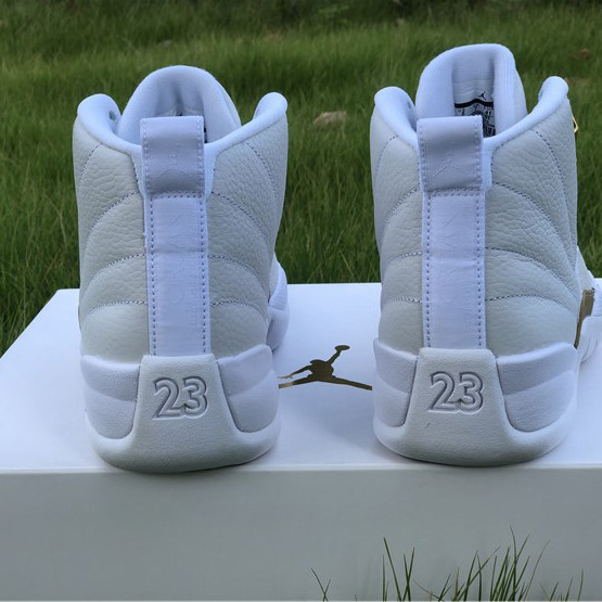 Air Jordan 12 OVO “White” Sneaker   - FashionPlug