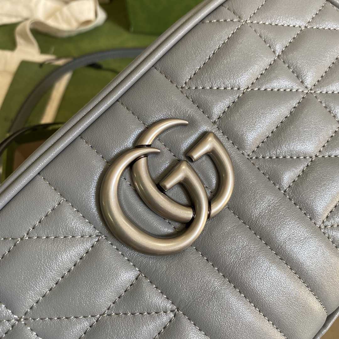Gucci GG Marmont Small Shoulder Bag(24-12-7cm) - FashionPlug