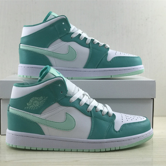 Air Jordan 1 Mid “Marine Green” Sneaker     DV2229-300 - FashionPlug
