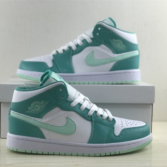 Air Jordan 1 Mid “Marine Green” Sneaker     DV2229-300 - FashionPlug