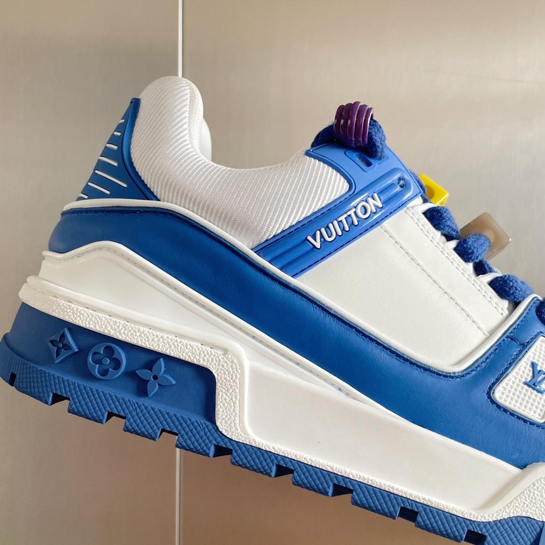 Louis Vuitton LV Trainer Sneaker    (upon UK size) - FashionPlug