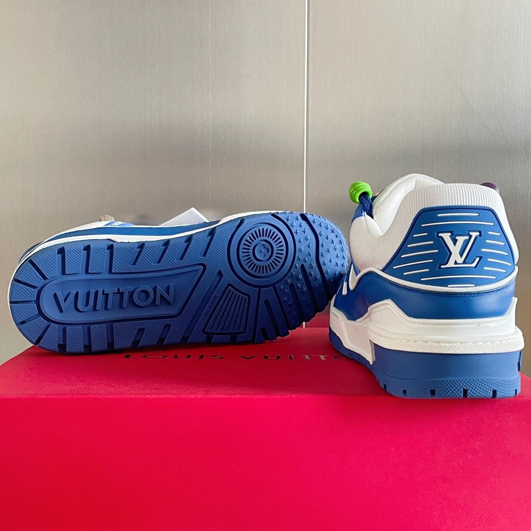 Louis Vuitton LV Trainer Sneaker    (upon UK size) - FashionPlug