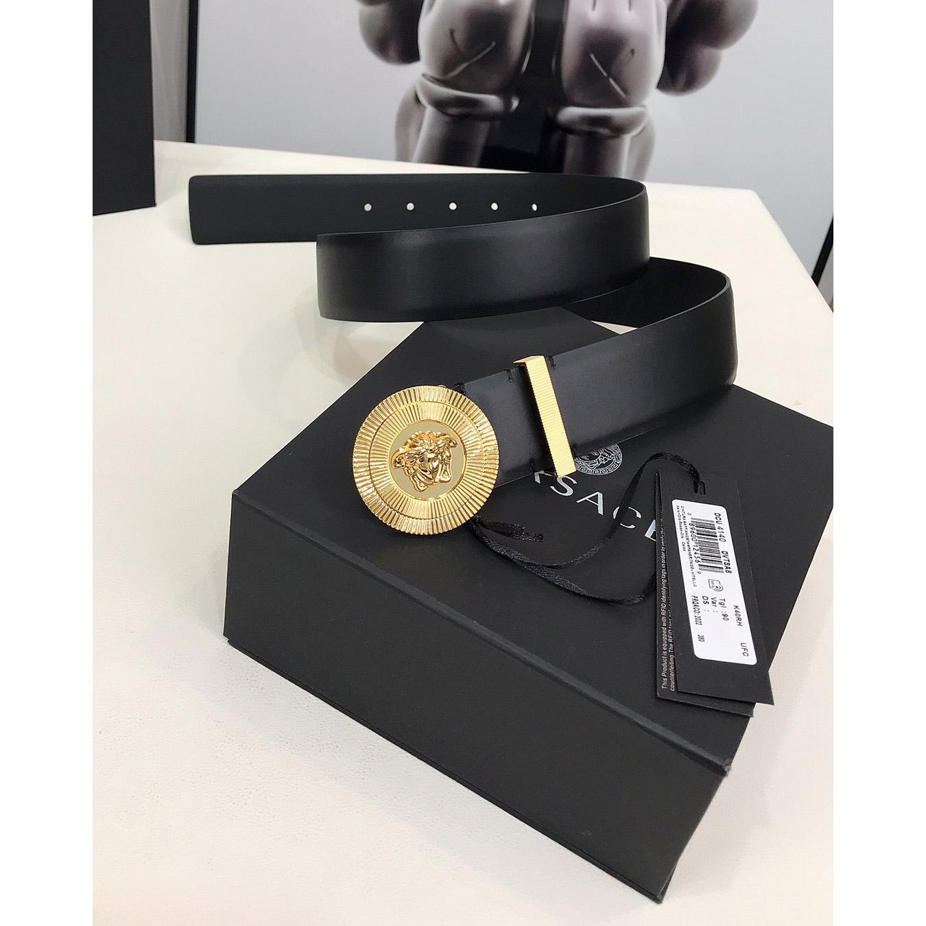 Versace Medusa Biggie Belt  40mm - FashionPlug