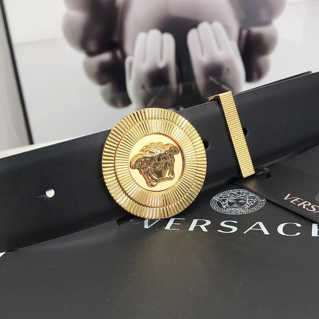 Versace Medusa Biggie Belt  40mm - FashionPlug