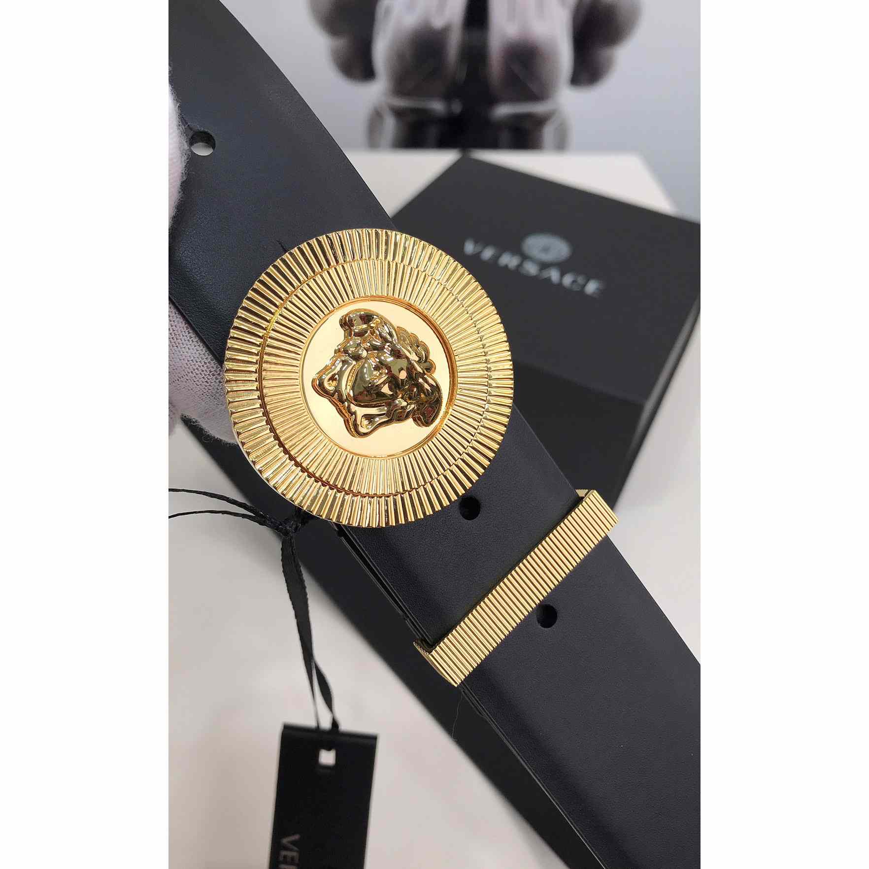 Versace Medusa Biggie Belt  40mm - FashionPlug