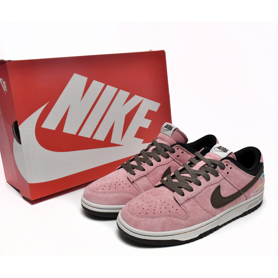 Nike SB Dunk Low AE86 Pink Sneaker   DD1391-105 - FashionPlug