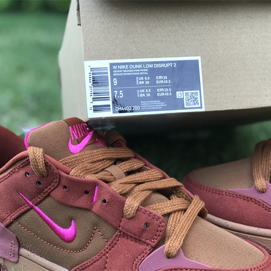 Nike Dunk Low Disrupt 2 “Desert Bronze” Sneaker      DH4402-200  - FashionPlug