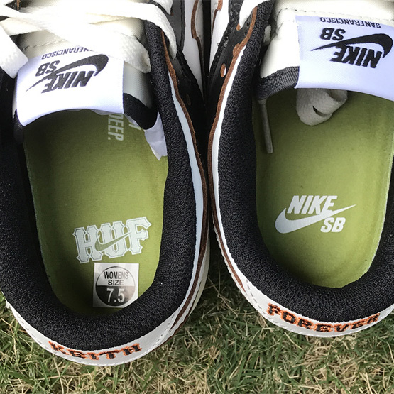 HUF x Nike SB Dunk Low “San Francisco” Sneaker        FD8775-001  - FashionPlug