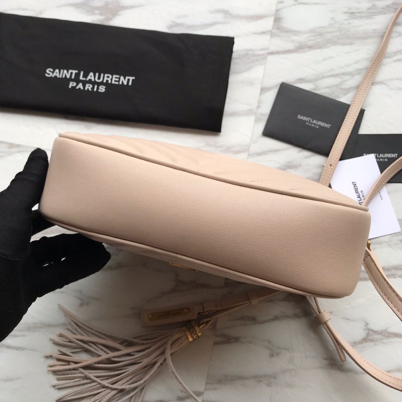Saint Laurent Lou Camera Bag In Quilted Leather(23-16-6 cm) - FashionPlug