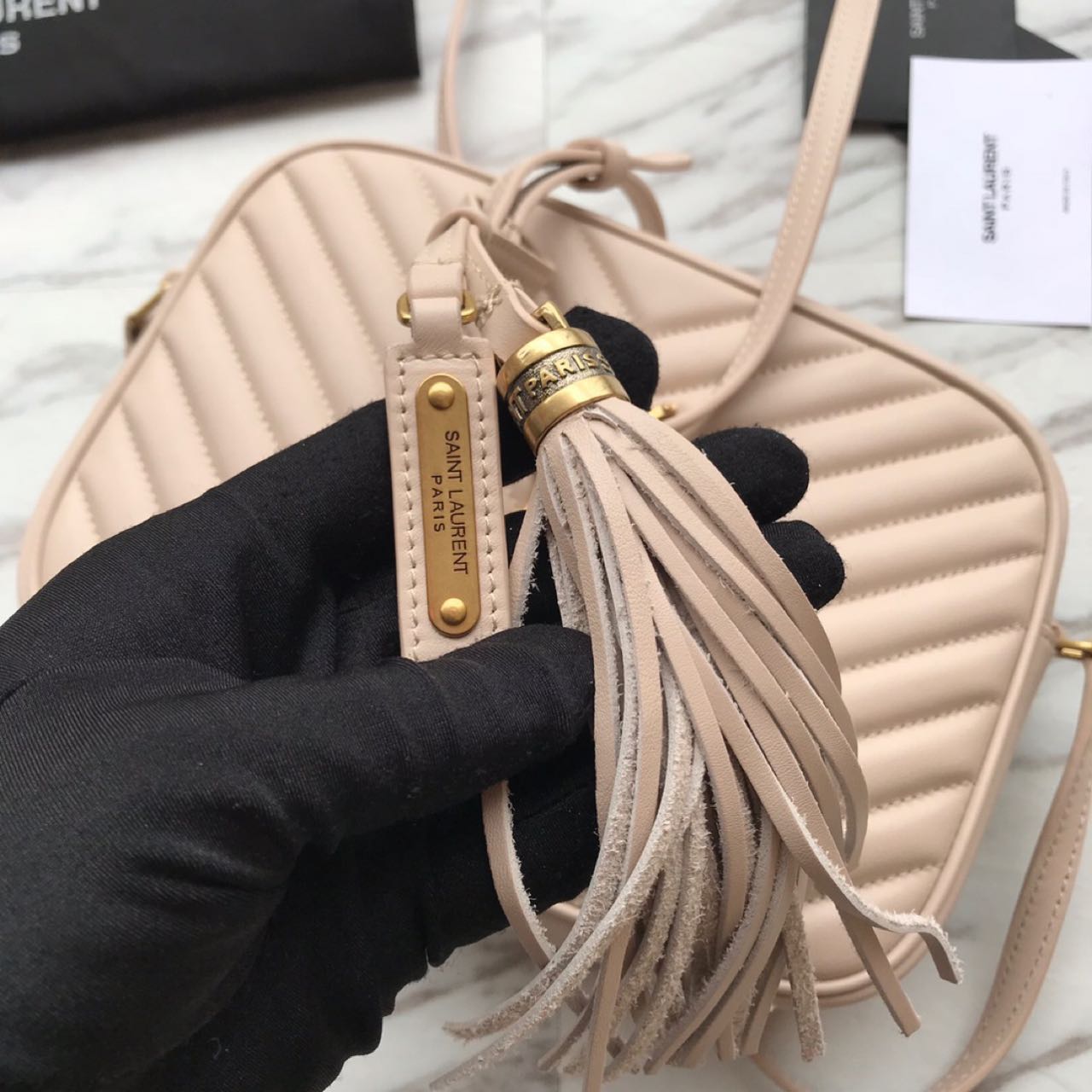 Saint Laurent Lou Camera Bag In Quilted Leather(23-16-6 cm) - FashionPlug