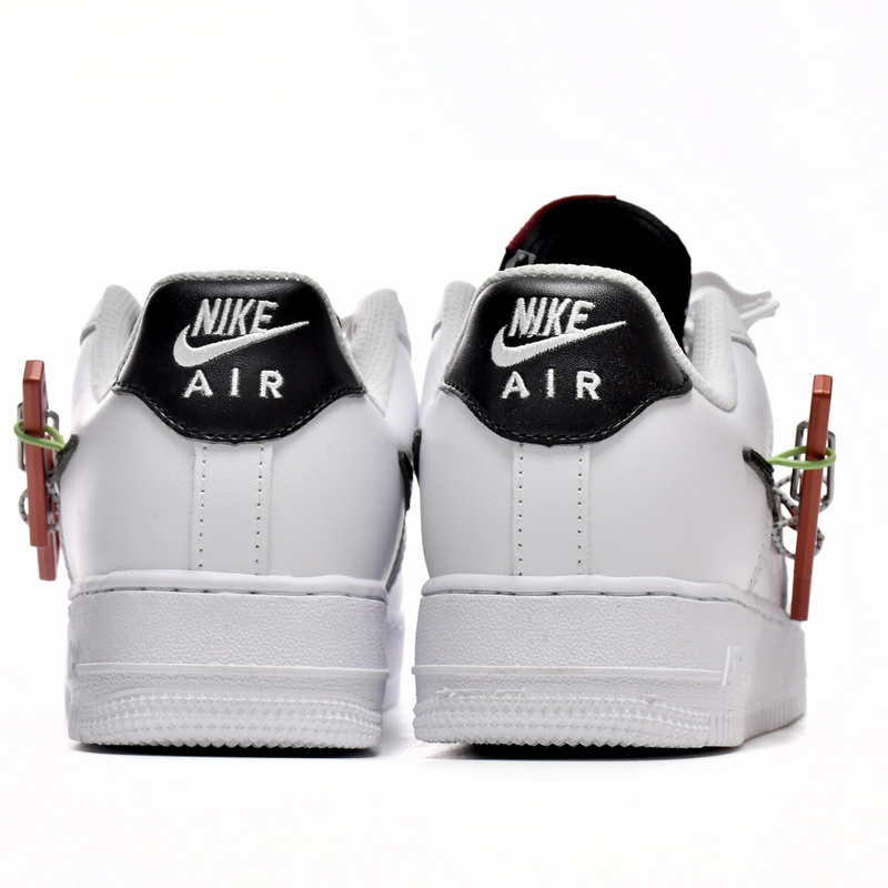 Nike Air Force 1 Low Carabiner Swoosh Sneaker     DH7579-100 - FashionPlug