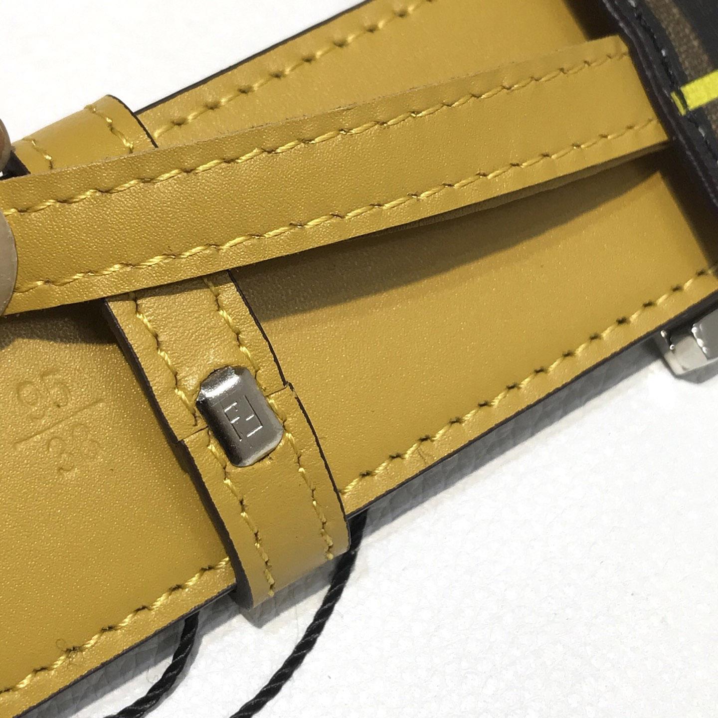 Fendi Reversible Leather Belt - FashionPlug