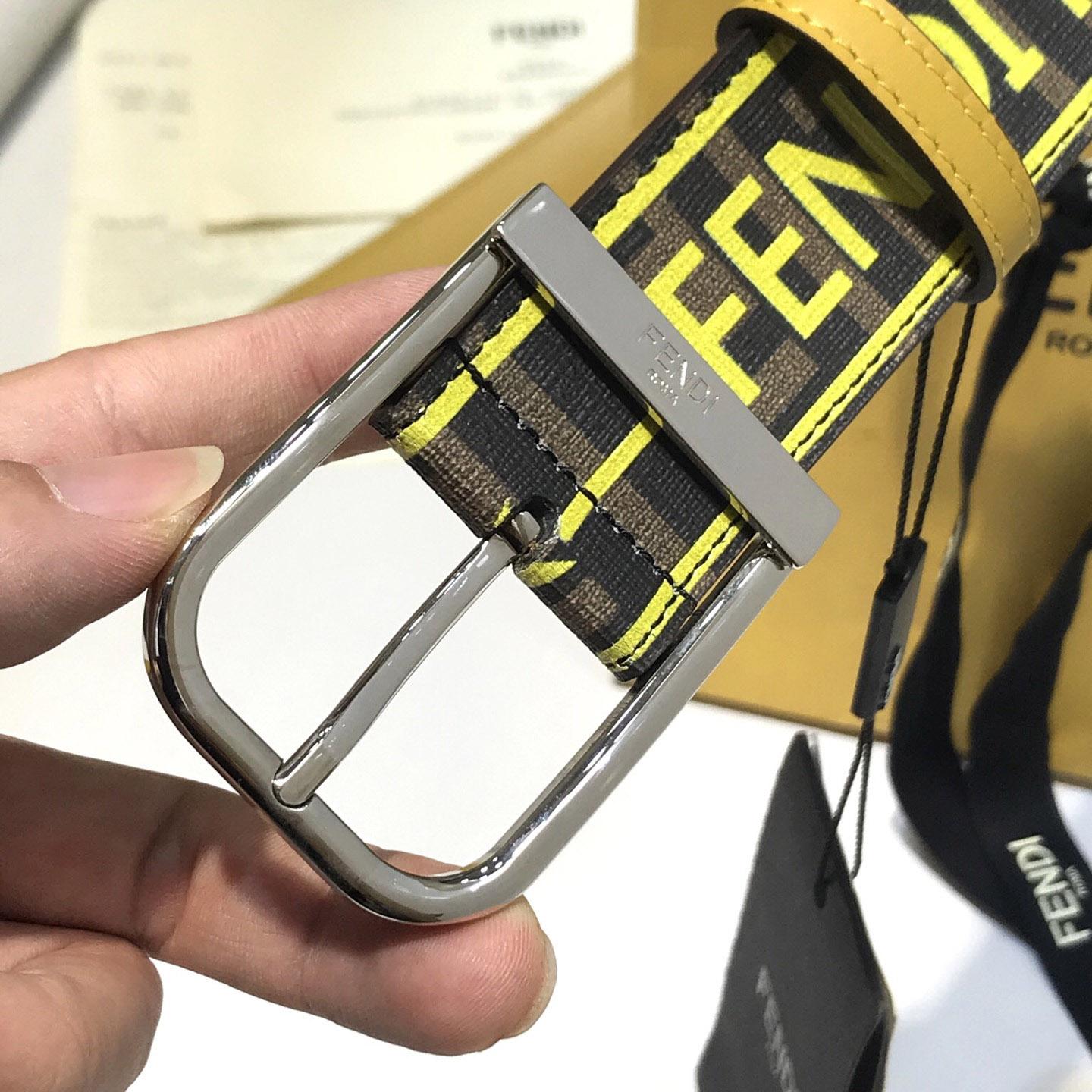 Fendi Reversible Leather Belt - FashionPlug