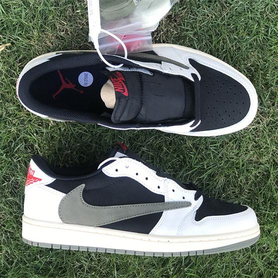 Travis Scott x Air Jordan 1 Low WMNS Sneaker   DZ4137-106 - FashionPlug