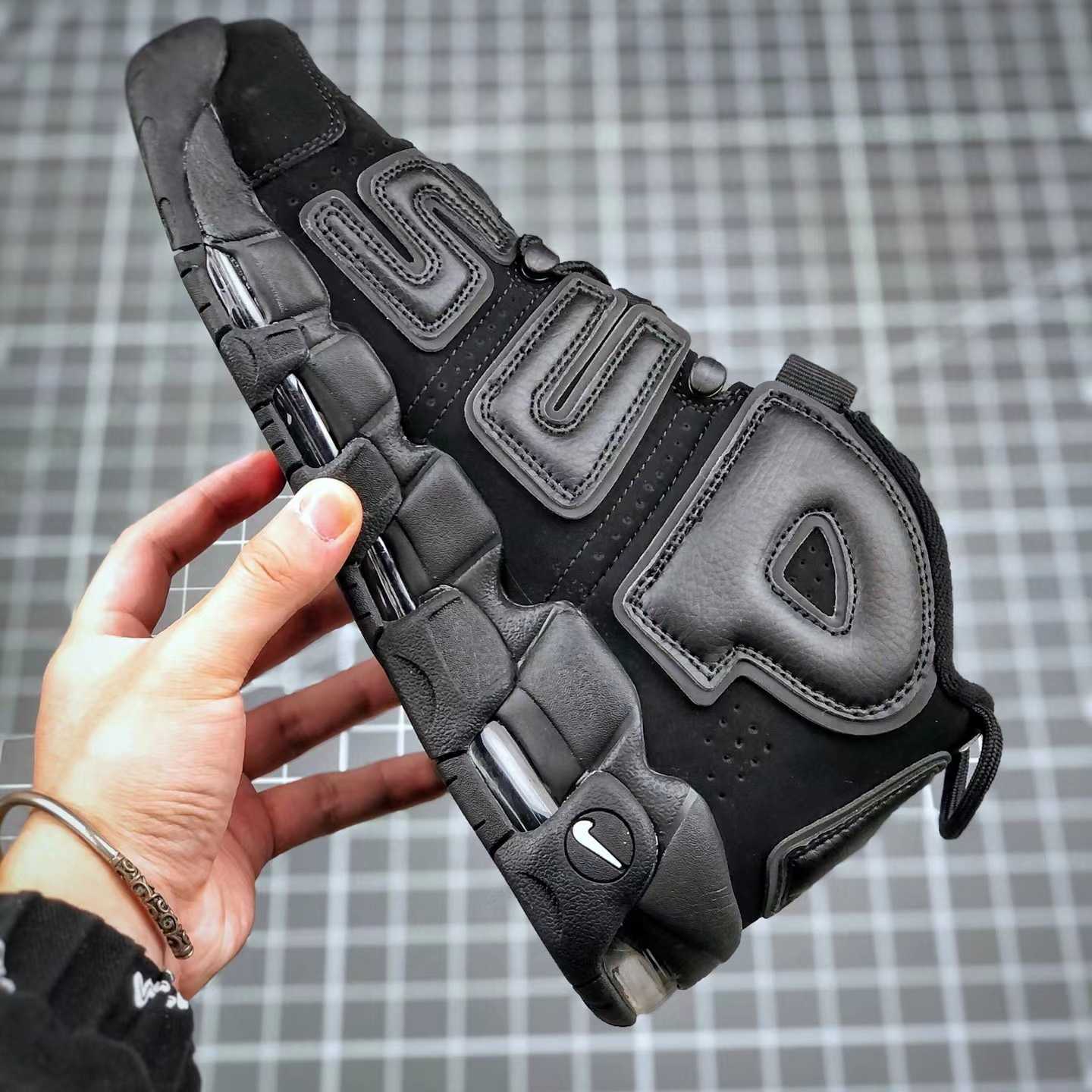 Air More Uptempo X Supreme Sneakers      902290-600-001 - FashionPlug