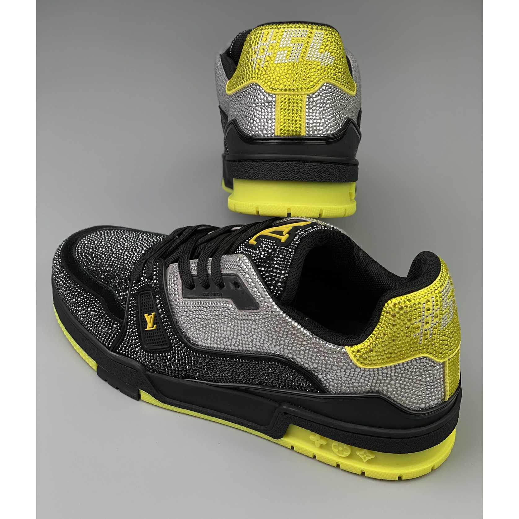 Louis Vuitton LV Trainer Sneaker     - FashionPlug
