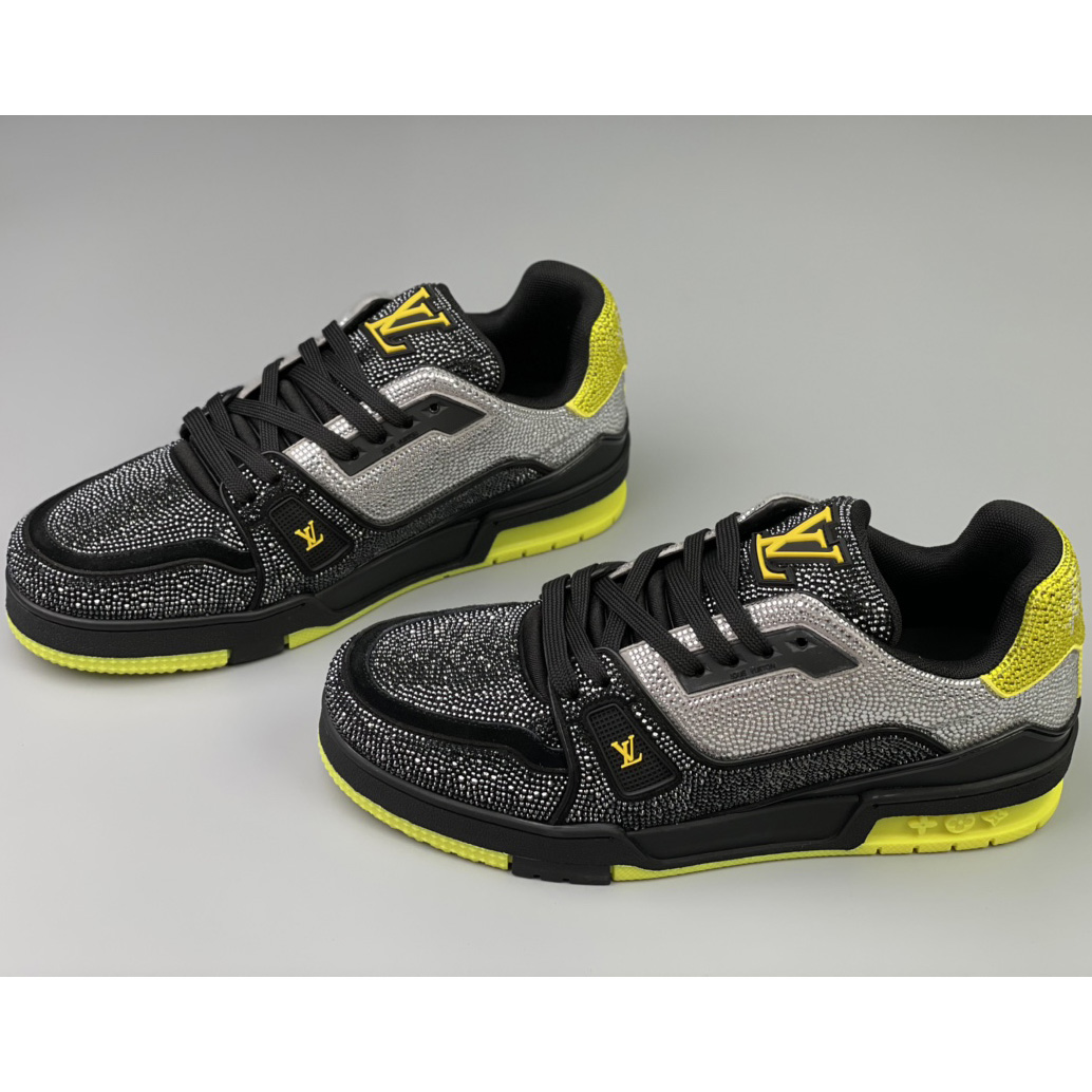Louis Vuitton LV Trainer Sneaker     - FashionPlug