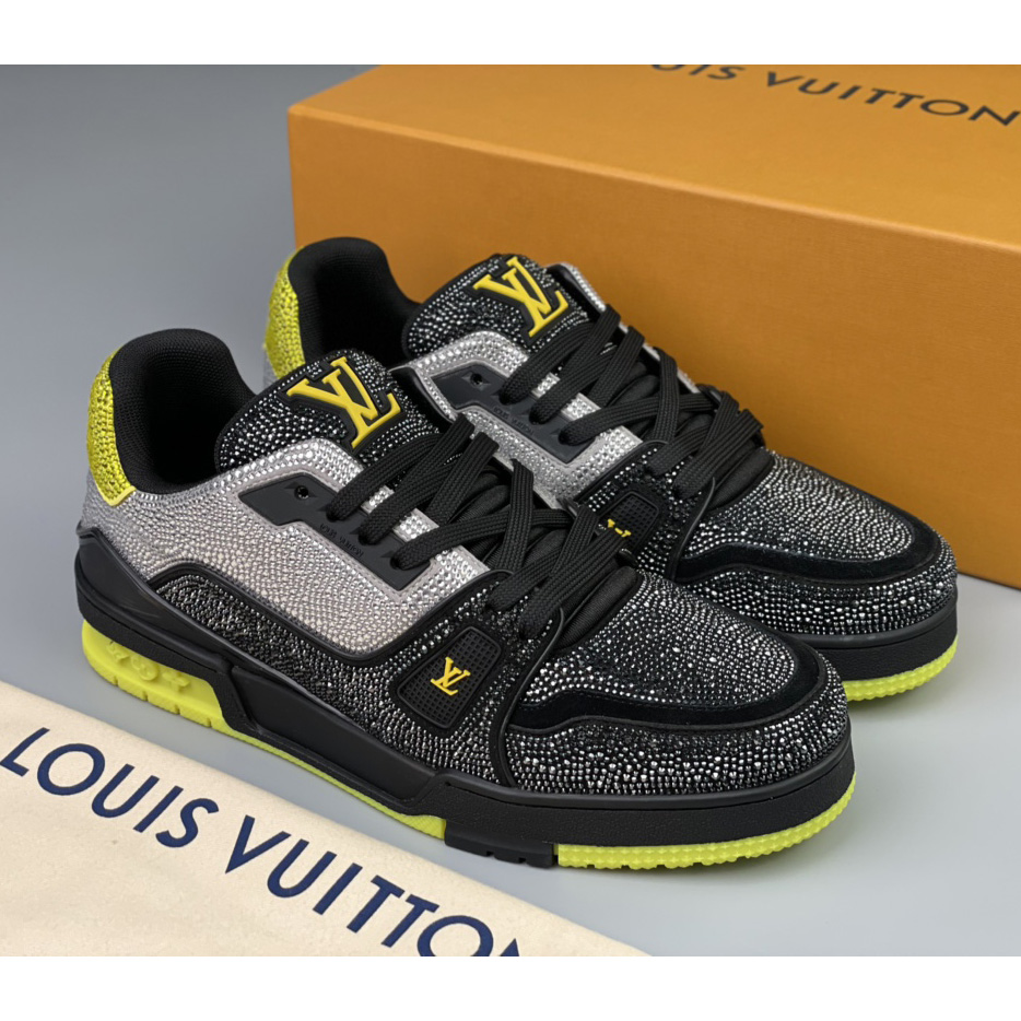 Louis Vuitton LV Trainer Sneaker     - FashionPlug
