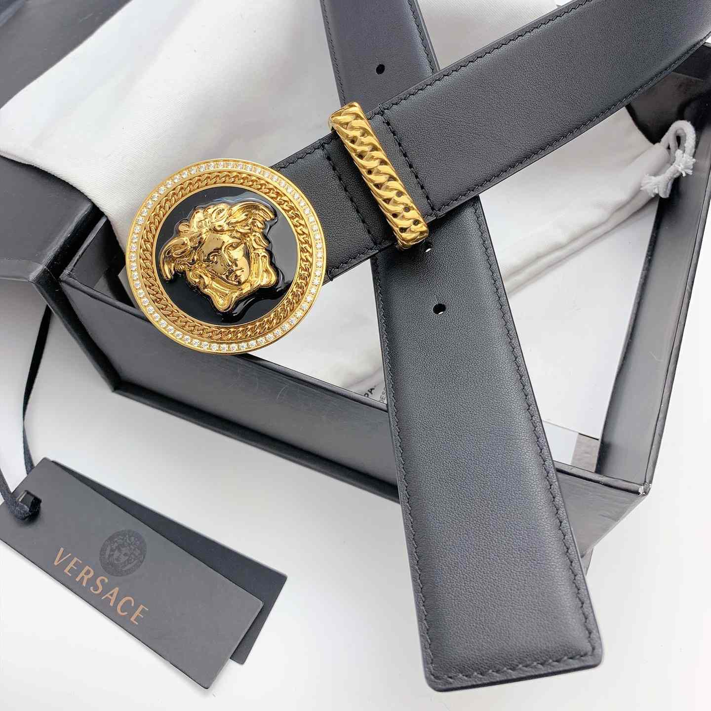 Versace Medusa Biggie Belt - FashionPlug