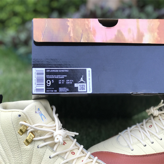 Eastside Golf x Air Jordan 12 Sneaker   DV1758-108 - FashionPlug