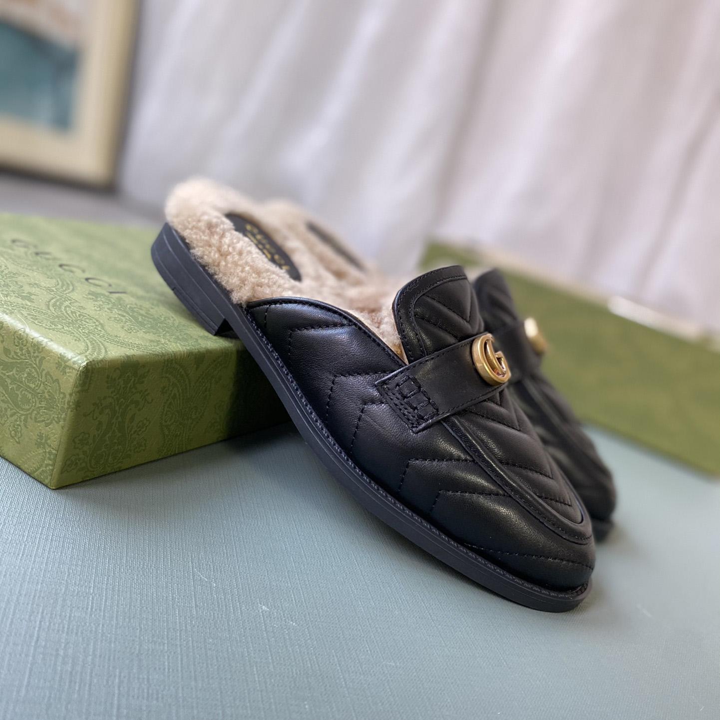 Gucci Women's Double G Slippers - FashionPlug