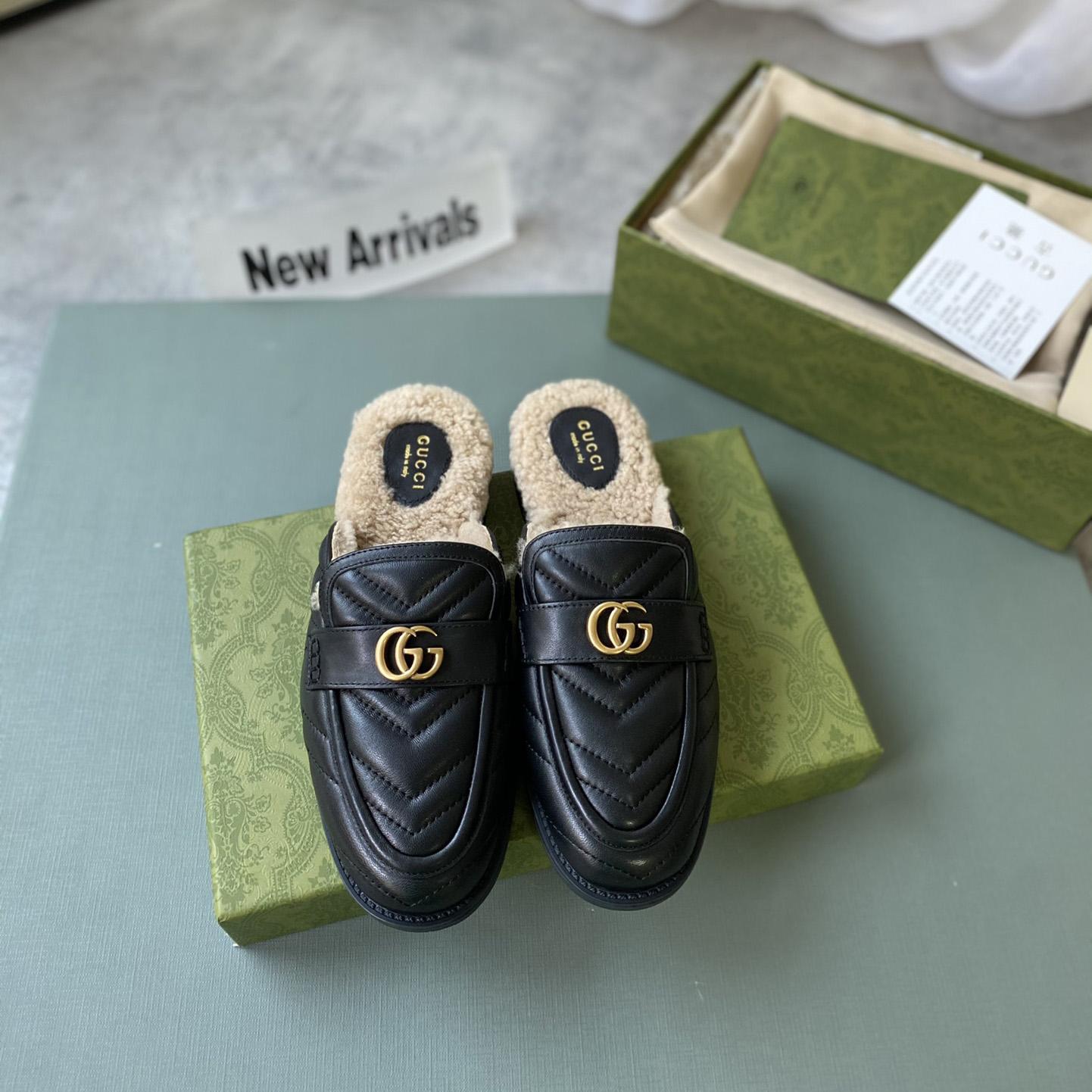 Gucci Women's Double G Slippers - FashionPlug